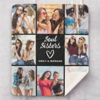 Soul Sisters Script Gift For Friends Photo Collage