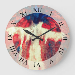 Soul Still Abstract Art Wall Clock