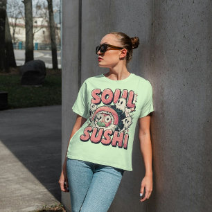 Soul Sushi Funny Halloween Sushi Pun T-Shirt