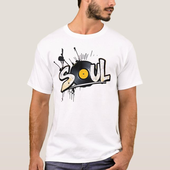 Soul vinyl T-Shirt (Front)