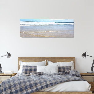 Soulac Sur Mer   Coastal Seaside Beach In France  Canvas Print