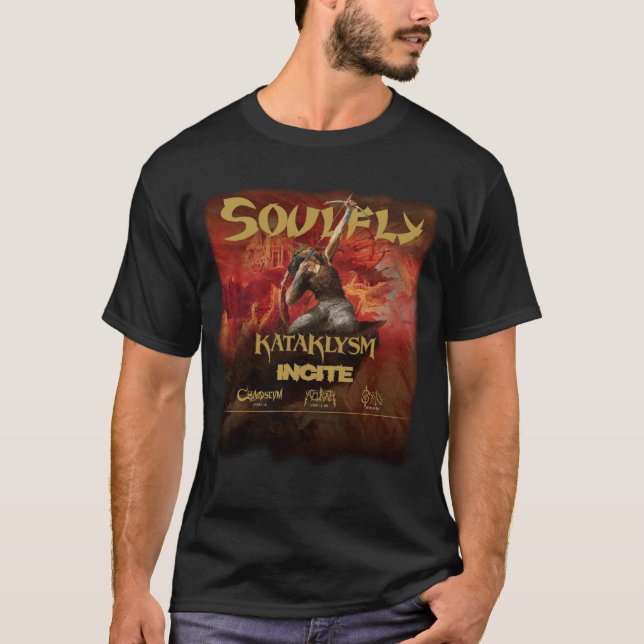 SOULFLY TOUR 2018 - 2019 FRONT T-Shirt (Front)