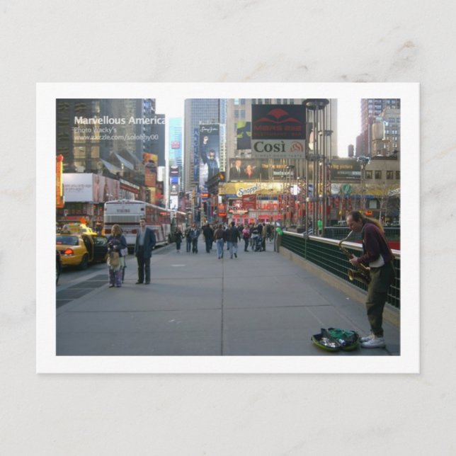 Soulful New York Postcard (Front)