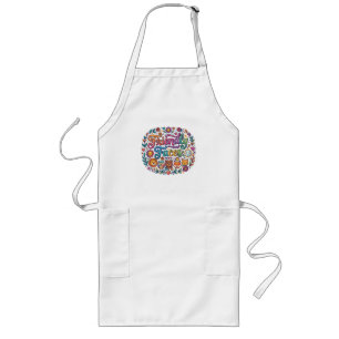 Soulful Siblings – A Timeless Bond T-Shirt Design Long Apron