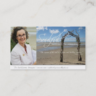 Soulful Wedding Ceremonies Business Card