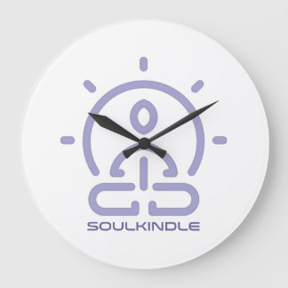 "SoulKindle" Acrylic Wall Clock