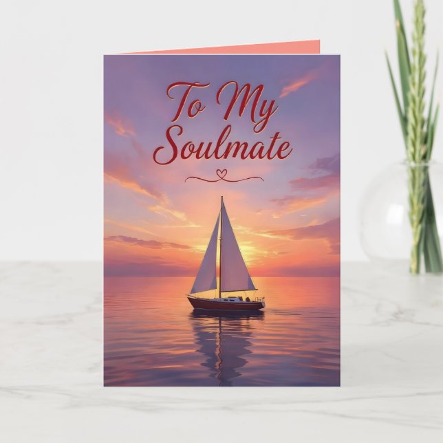 Soulmate Birthday Card (Front)