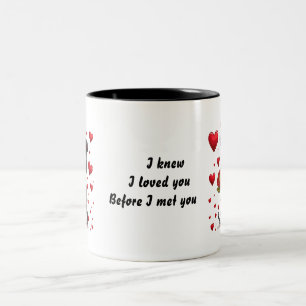 🐶 Soulmate Dog Quote Cosy Gift Charm ❤️ Two-Tone Coffee Mug