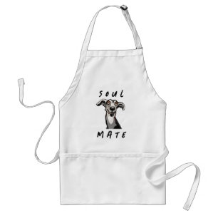 Soulmate funny galgo, whippet, greyhound standard apron