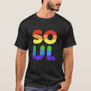 Soulmate Matching Lesbian Gay Couple Outfit Valent T-Shirt