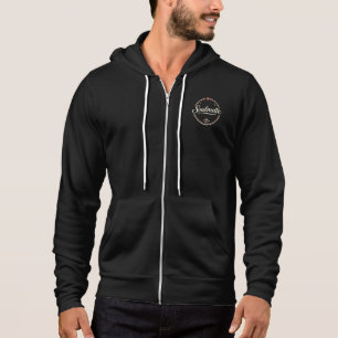 Soulmate Retro Love Minimal (Dark) Couple Matching Hoodie