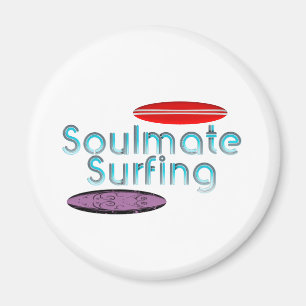 Soulmate Surfing Magnets