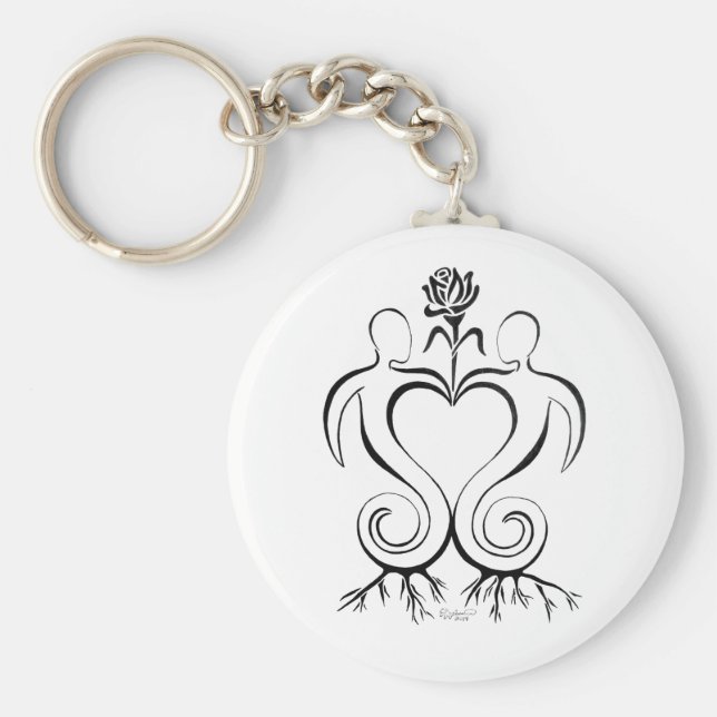 Soulmate Union Keychain (Front)