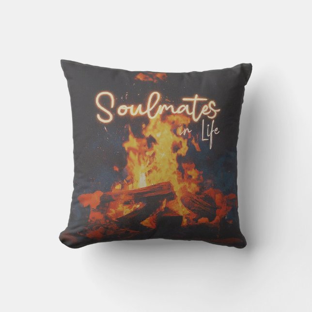 Soulmates in Life mug Cushion (Front)
