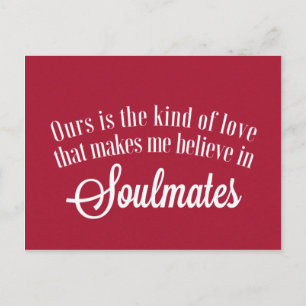 Soulmates Postcard
