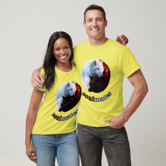 soulmates wolf design T-Shirt