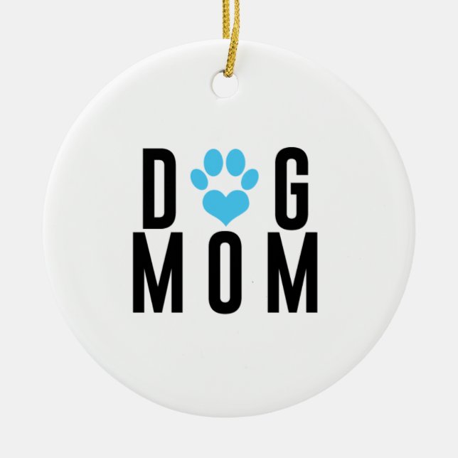 SoulPaws Dog Mum Ornament (Front)
