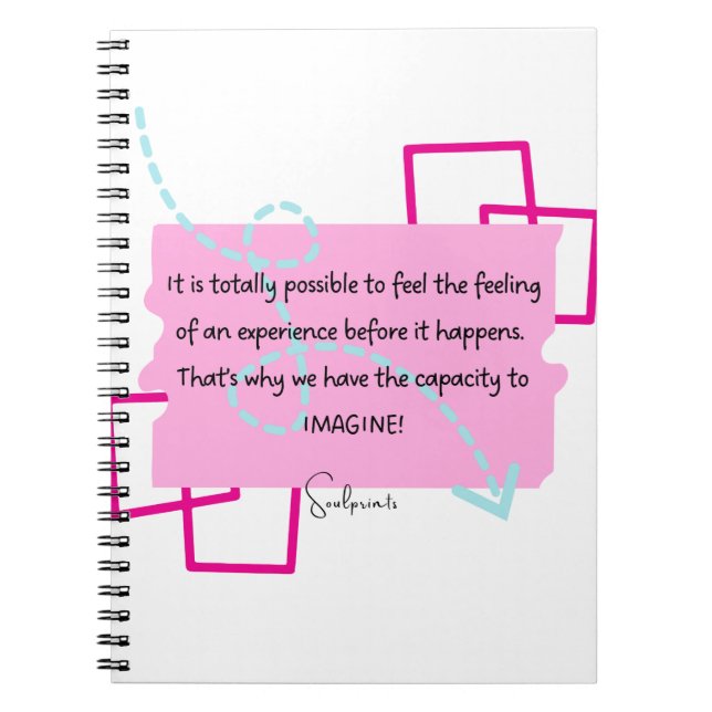 Soulprints Inspirational Notebook (Front)