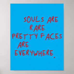 Souls Are Rare Fvegas Basball Fan Are Everywhere Poster