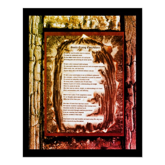 Souls Crying Everywhere Poster (Front)