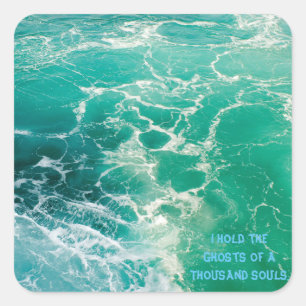 Souls of the Sea 2 Square Sticker