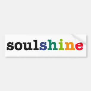 soulshine bumper sticker