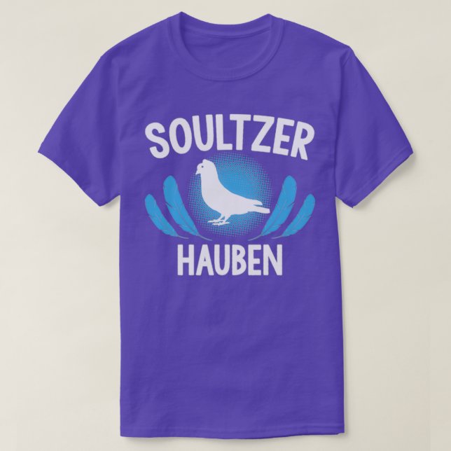 Soultzer Hauben pigeon fancier pigeons spring 3 T-Shirt (Design Front)