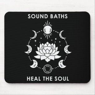 Sound Baths Heal The Soul New Age Sritual Wellness Mouse Mat