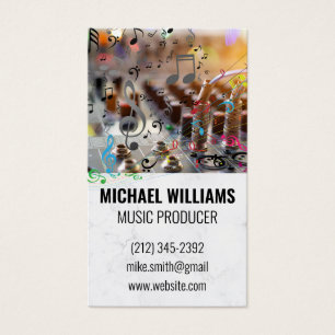 Sound Board Mixer   Music Notes