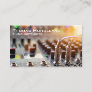 Sound Board   Producer Business Card