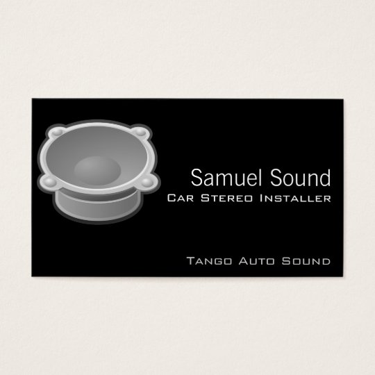 Sound Business Card