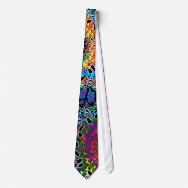Sound Colours Psychedelic Tie (Front)