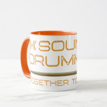 Sound Drumming Together Together Mug