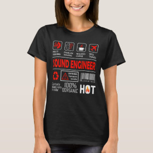 Sound Engineer Allrounder Fun Music Party T-Shirt