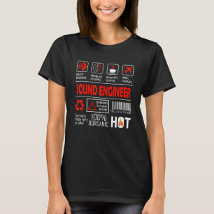 Sound Engineer Allrounder Fun Music Party T-Shirt