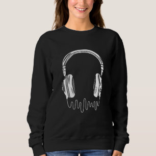 Sound Engineer Audio Wave Audio Engineer Music Sweatshirt