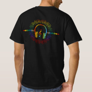 Sound Engineer Audio Wave Audio Engineer Music T-Shirt