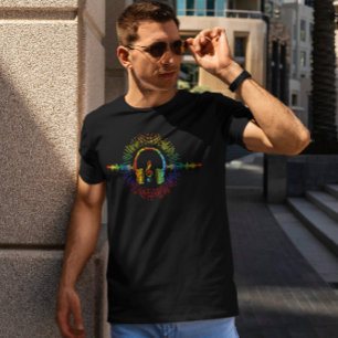 Sound Engineer Audio Wave Audio Engineer Music T-Shirt