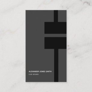 Sound Engineer Business Card