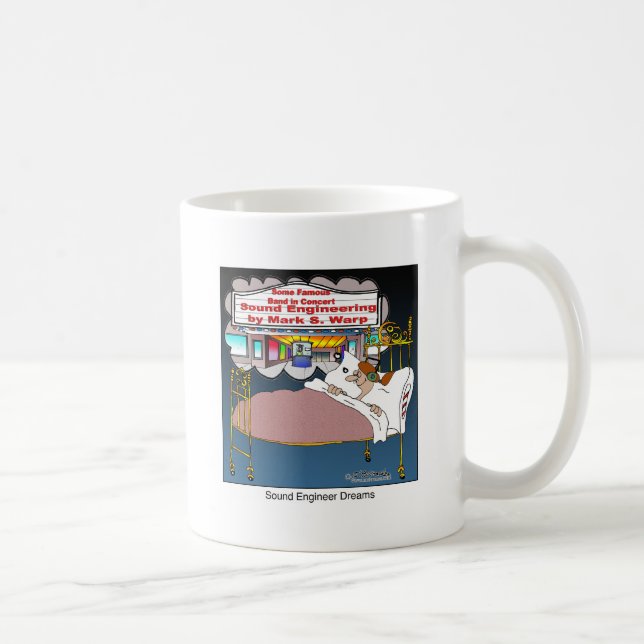 Sound Engineer Dreams Coffee Mug (Right)