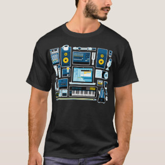 Sound Engineer Music Production Audio Engineer  T-Shirt