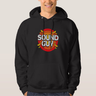 Sound Engineer Retro Vintage Sound Guy Hoodie