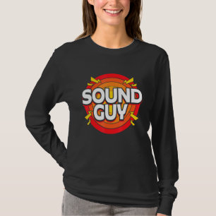 Sound Engineer Retro Vintage Sound Guy T-Shirt