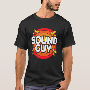 Sound Engineer Retro Vintage Sound Guy T-Shirt