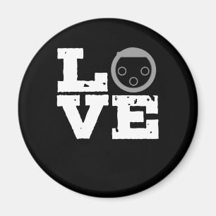 Sound Engineer XLR Connector Love Audio Mixer Magnet