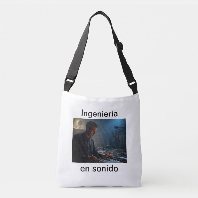 Sound engineering crossbody bag (Front)