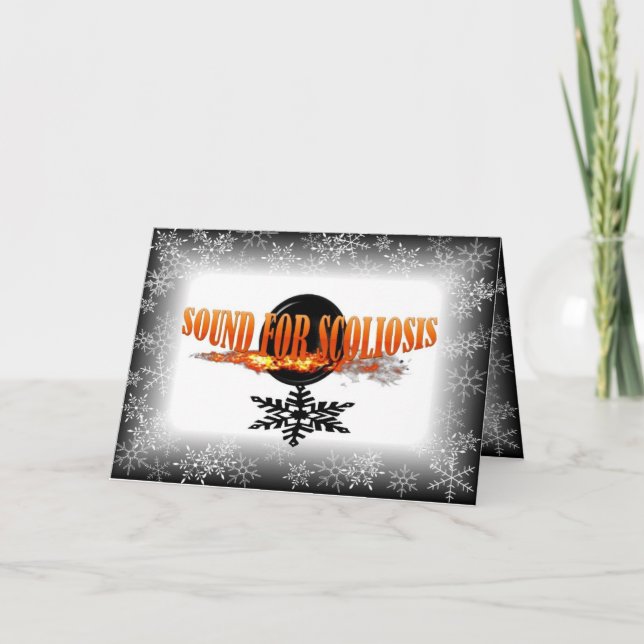 sound for scoliosis xmas card (Front)