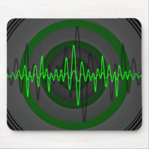 Sound Green Dark mousepad