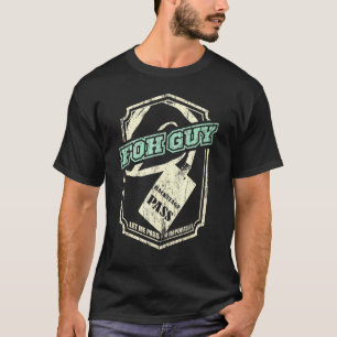 Sound Guy Foh Sound Engineer Audio Engineering Tec T-Shirt