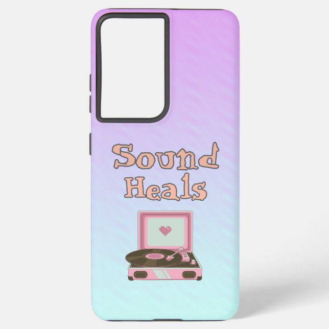 Sound Heals Samsung Galaxy S21 Ultra Case (Back)